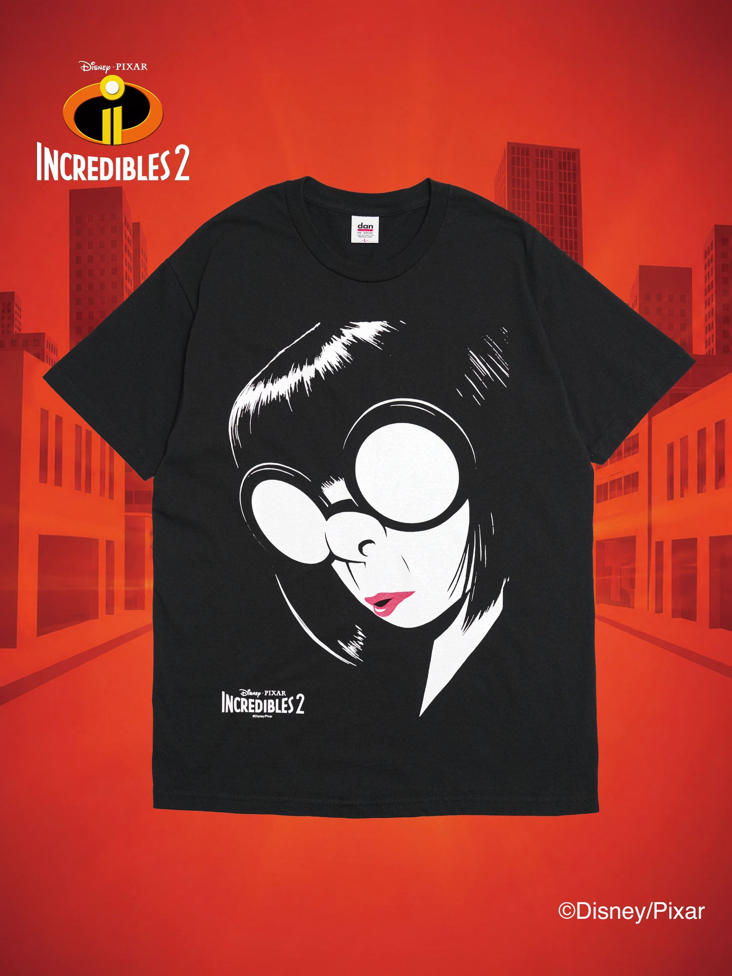 【Disney / Pixar Mr.インクレディブル】 / Edna Mode Tee