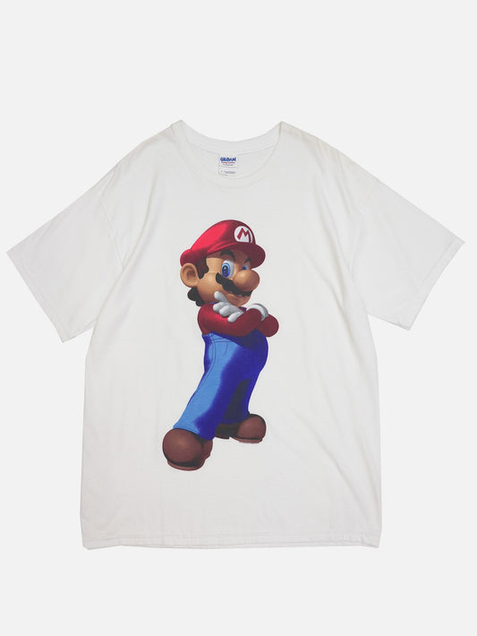 Nintendo / スーパーマリオ ビデオゲーム Tシャツ Lサイズ