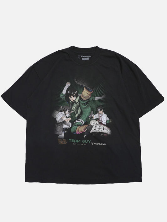 NARUTO×HYPLAND 疾風伝 ロック・リー＆リー＆テンテン Tシャツ XLサイズ