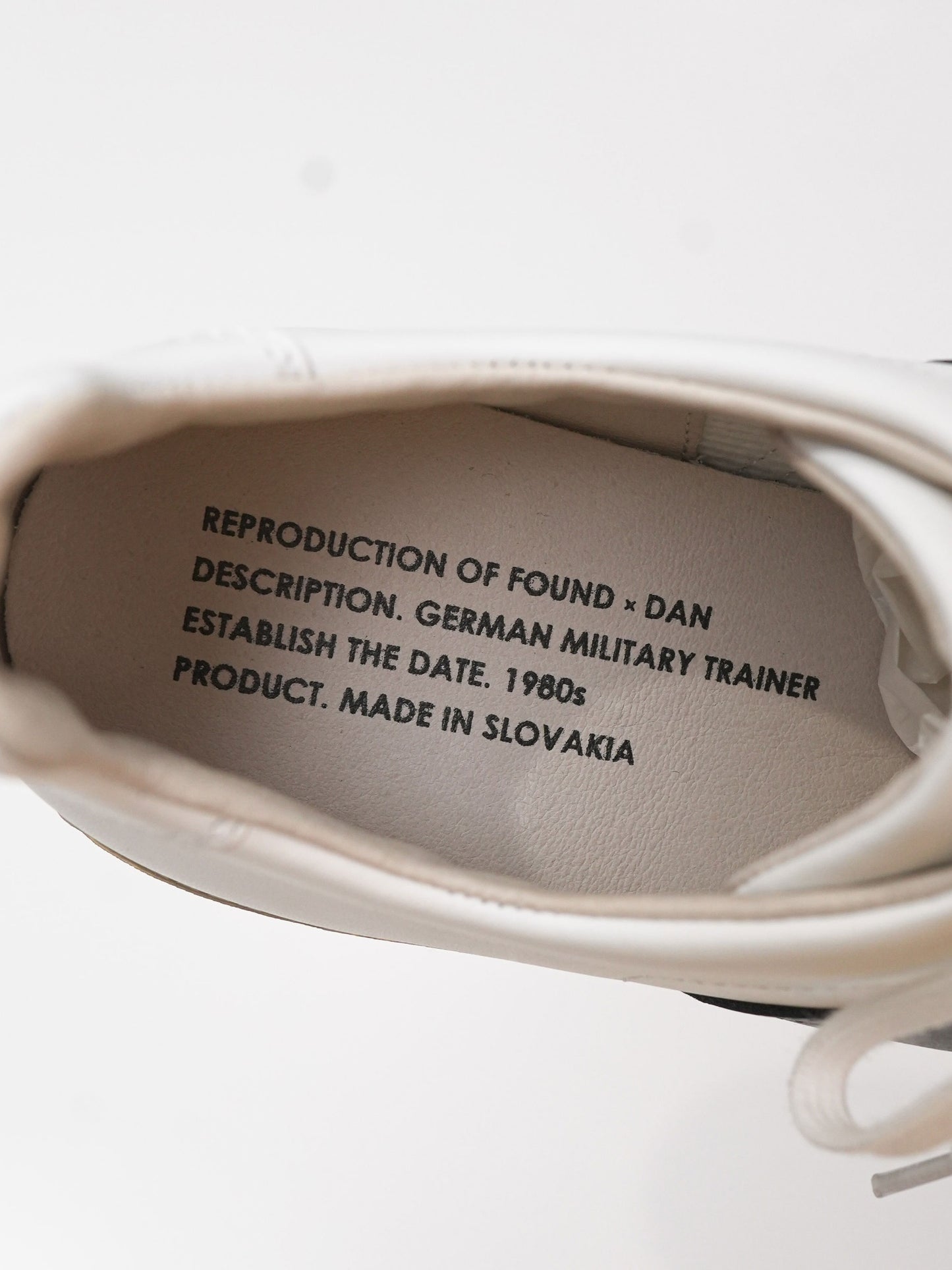 REPRODUCTION OF FOUND GERMAN MILITARY TRAINER