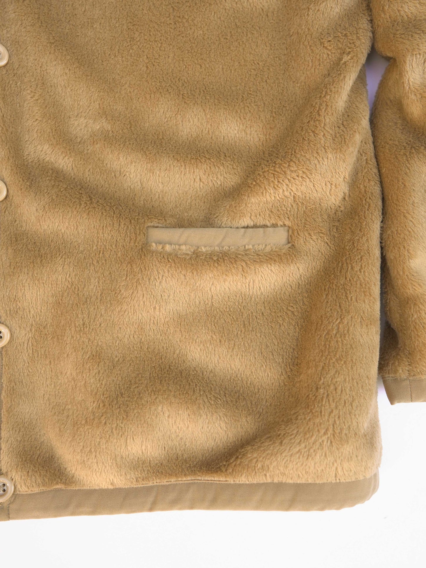 Polartec® Fleece Cardigan - COYOTE