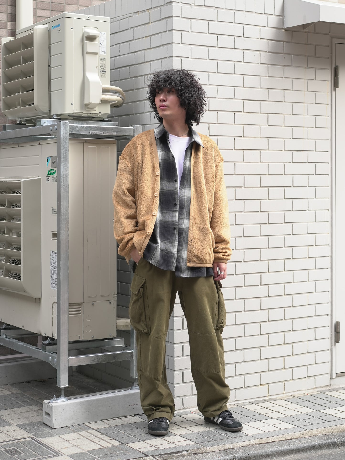 Polartec® Fleece Cardigan - COYOTE