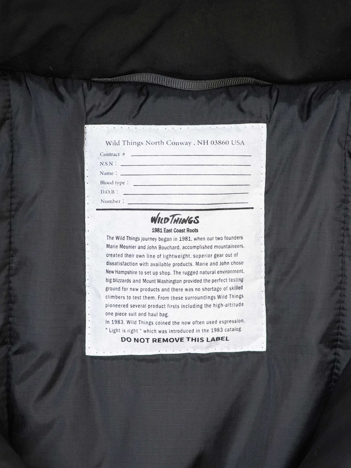 WILD THINGS / DAN別注 LEVEL 7 HAPPY SUIT