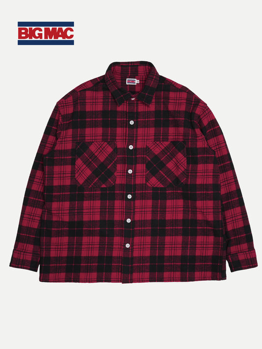 BIG MAC / DAN別注 HEAVY FLANNEL SHIRT - RED