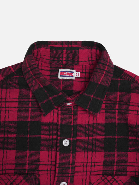 BIG MAC / DAN別注 HEAVY FLANNEL SHIRT - RED