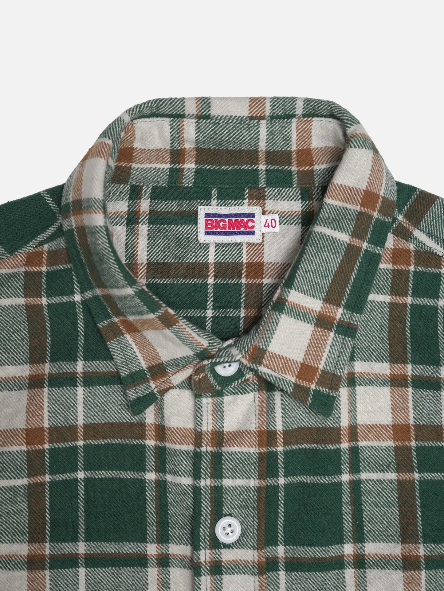 BIG MAC / DAN別注 HEAVY FLANNEL SHIRT - GREEN