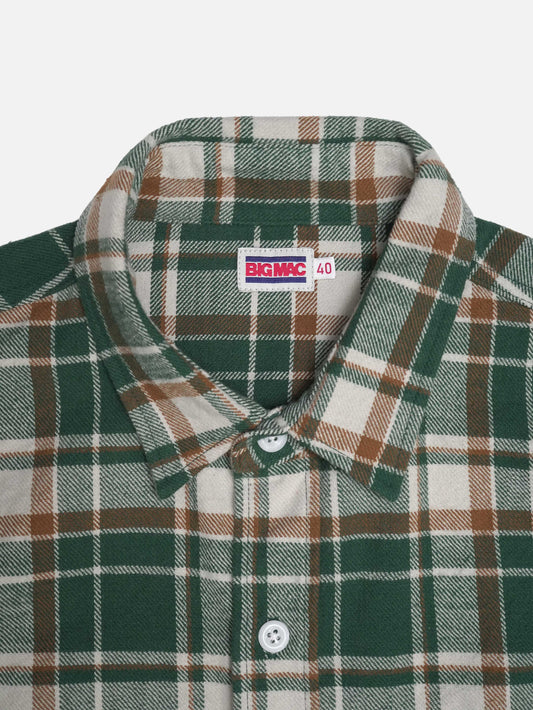 BIG MAC / DAN別注 HEAVY FLANNEL SHIRT - GREEN
