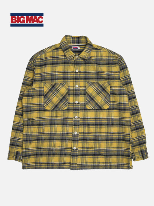 BIG MAC / DAN別注 HEAVY FLANNEL SHIRT - YELLOW