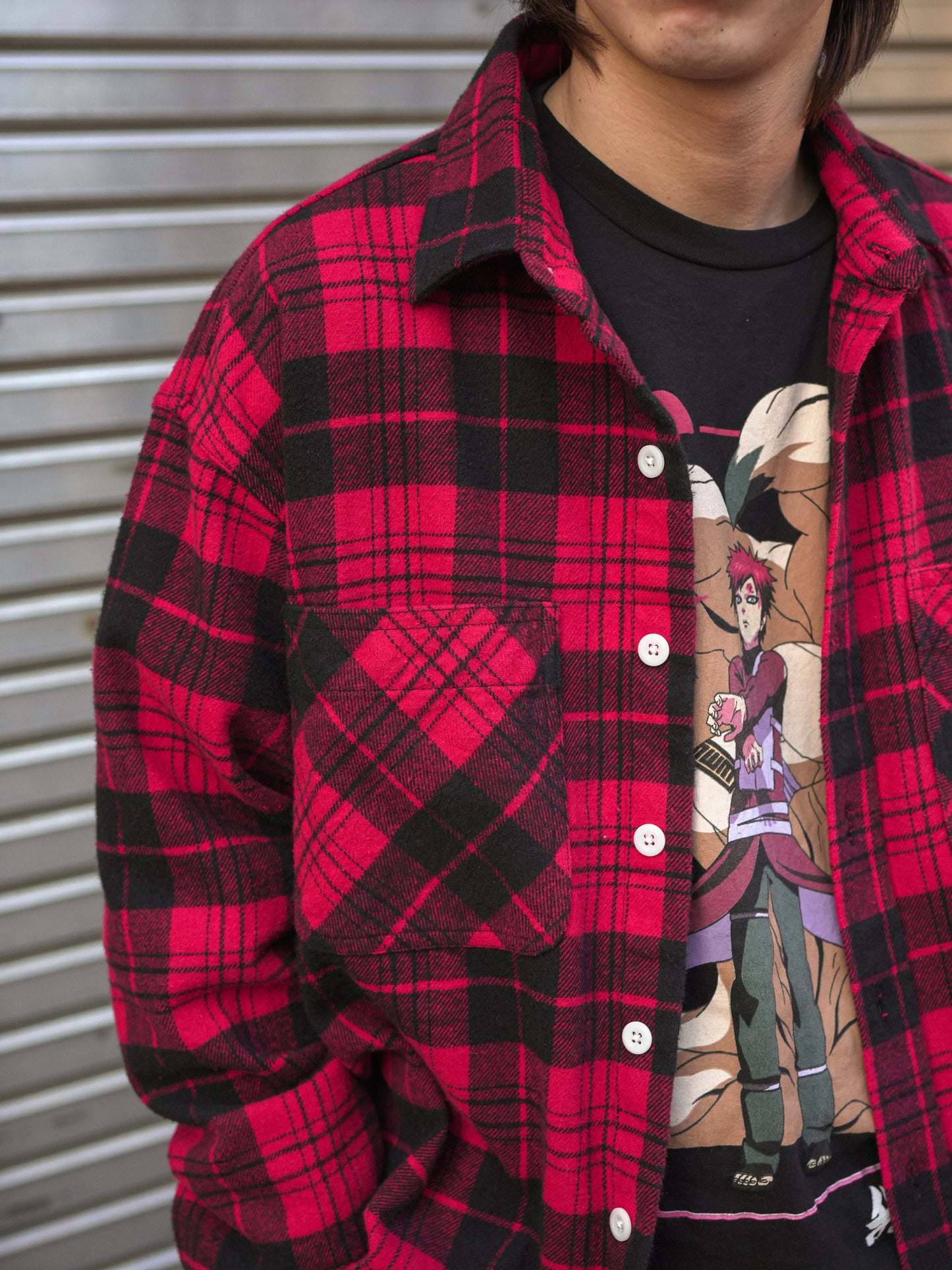BIG MAC / DAN別注 HEAVY FLANNEL SHIRT - RED