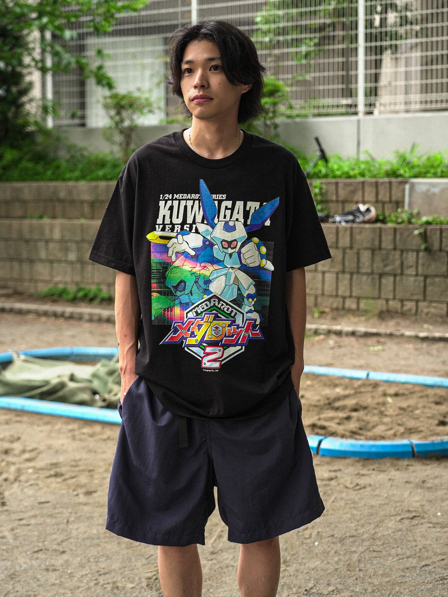 × メダロット2 / Medarot2 Tee - Kuwagata Ver.