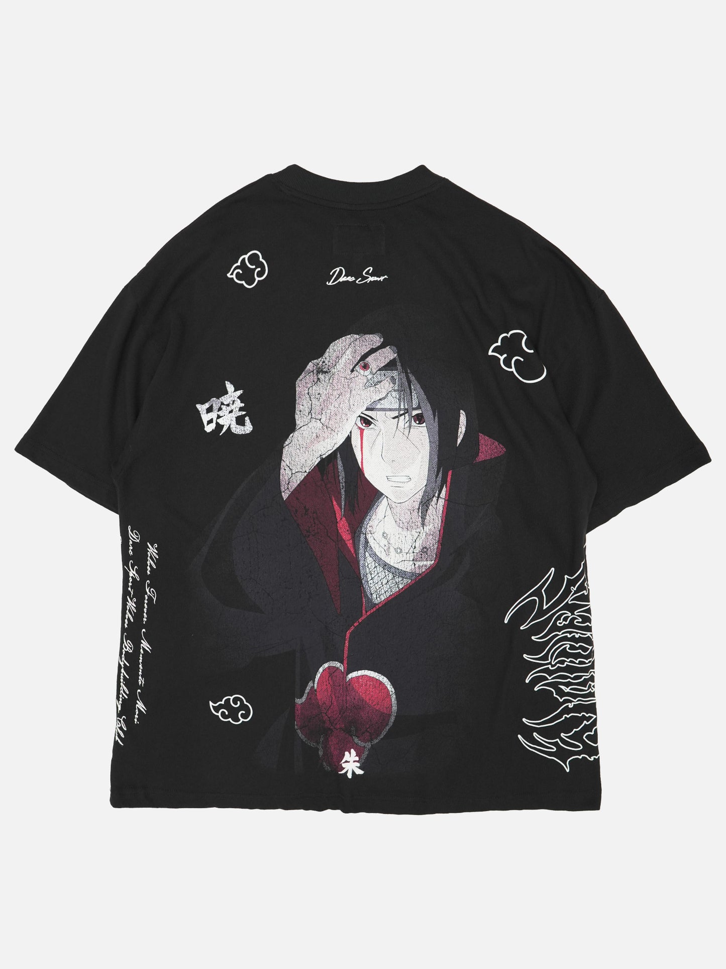 NARUTO×Darc Sport 海外限定 暁 うちはイタチ Tシャツ XLサイズ