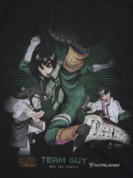 NARUTO×HYPLAND 疾風伝 ロック・リー＆リー＆テンテン Tシャツ XLサイズ