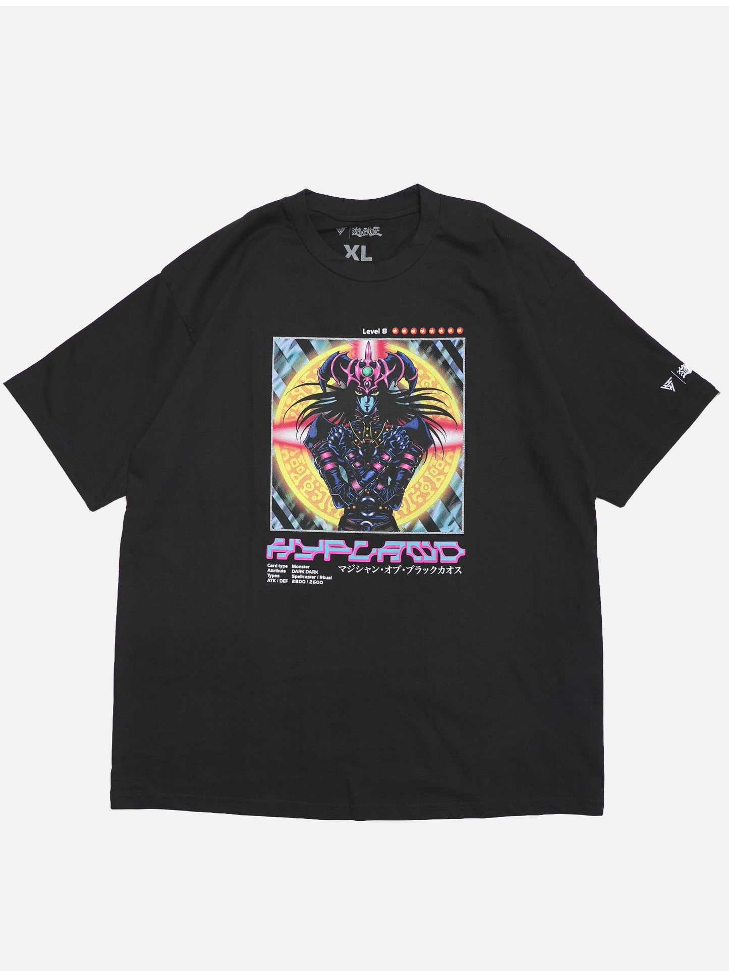 遊戯王×HYPELAND マジシャン・オブ・ブラックカオス Tシャツ XLサイズ