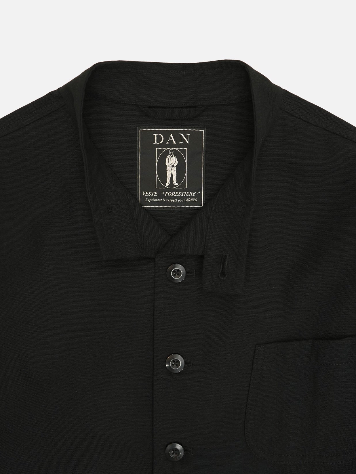 Canvas Forestiere Jacket BLACK