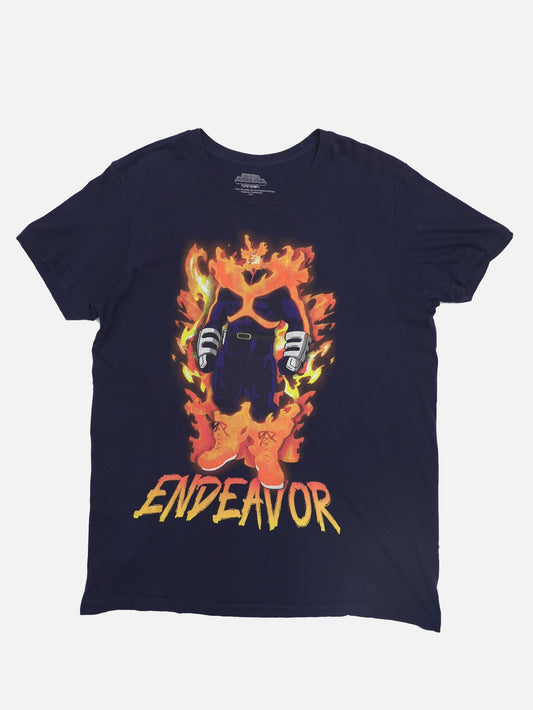 僕のヒーローアカデミア エンデヴァー Tシャツ Lサイズ