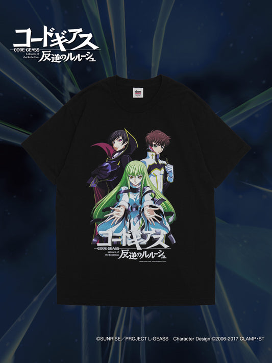 × コードギアス 反逆のルルーシュ / Lelouch × C.C. × Suzaku Tee Tee