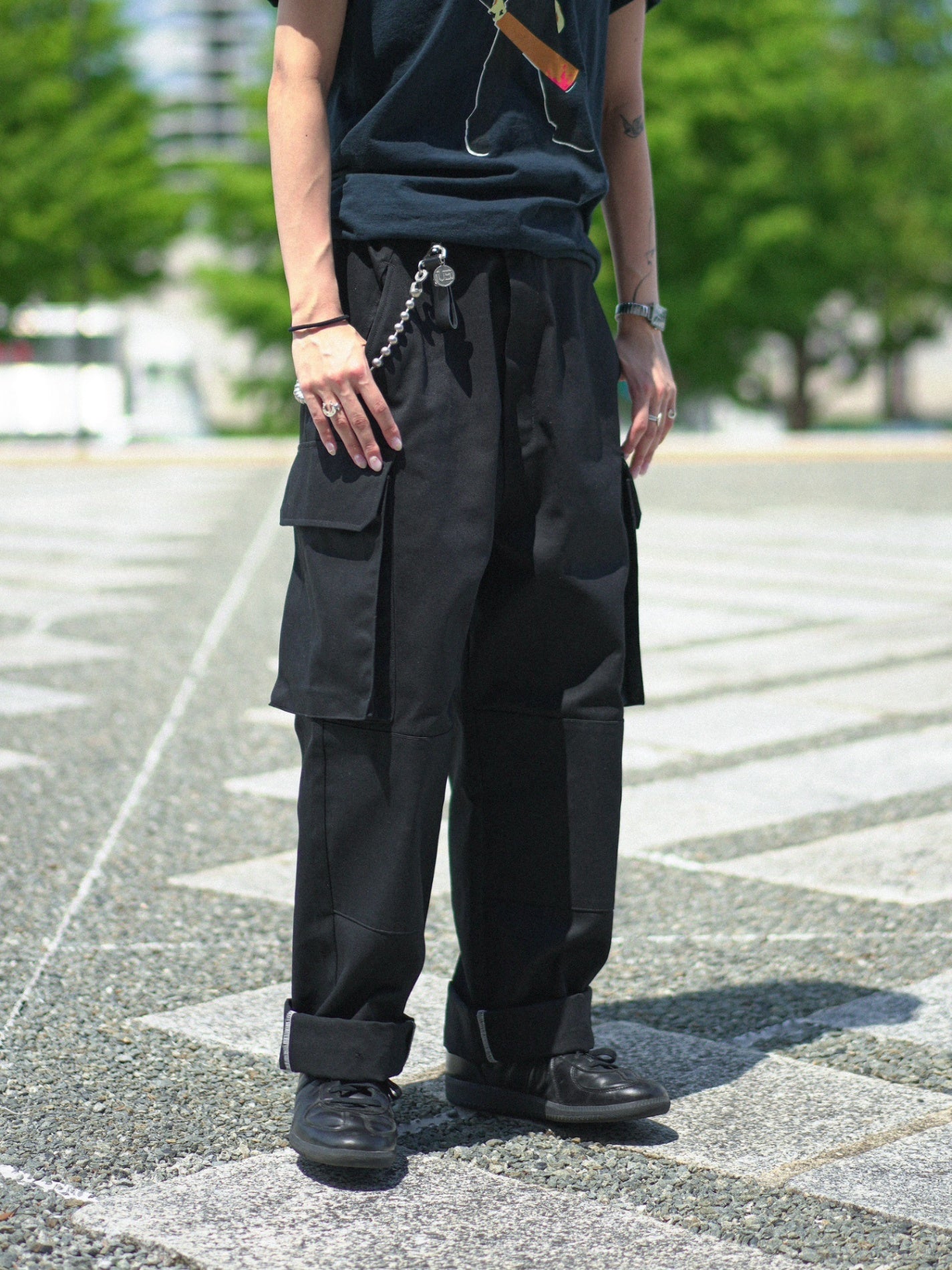Dickies DAN別注 M47 Work Trousers - BLACK