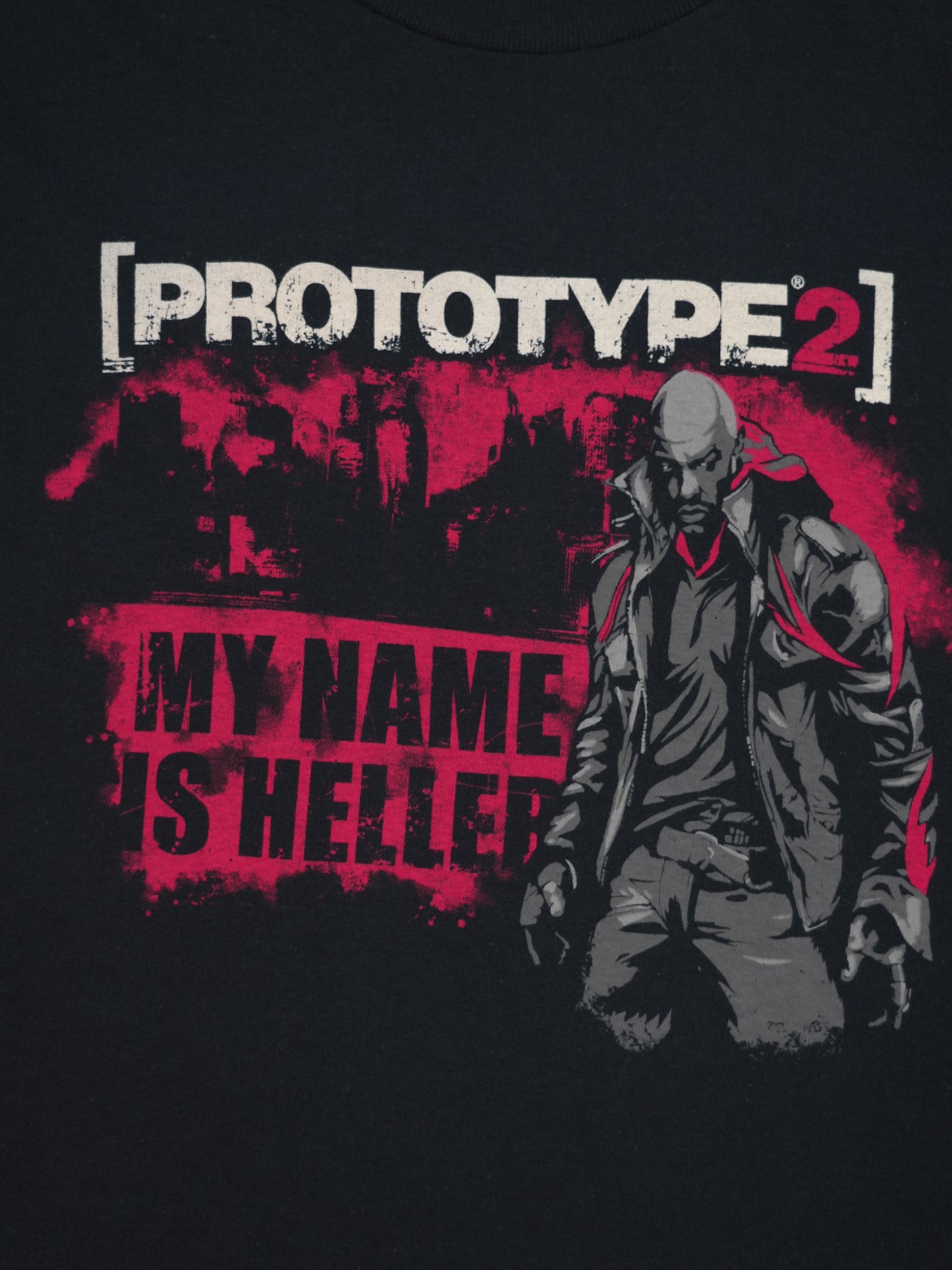 PS3 / PROTOTYPE 2 ビデオゲーム Tシャツ Lサイズ