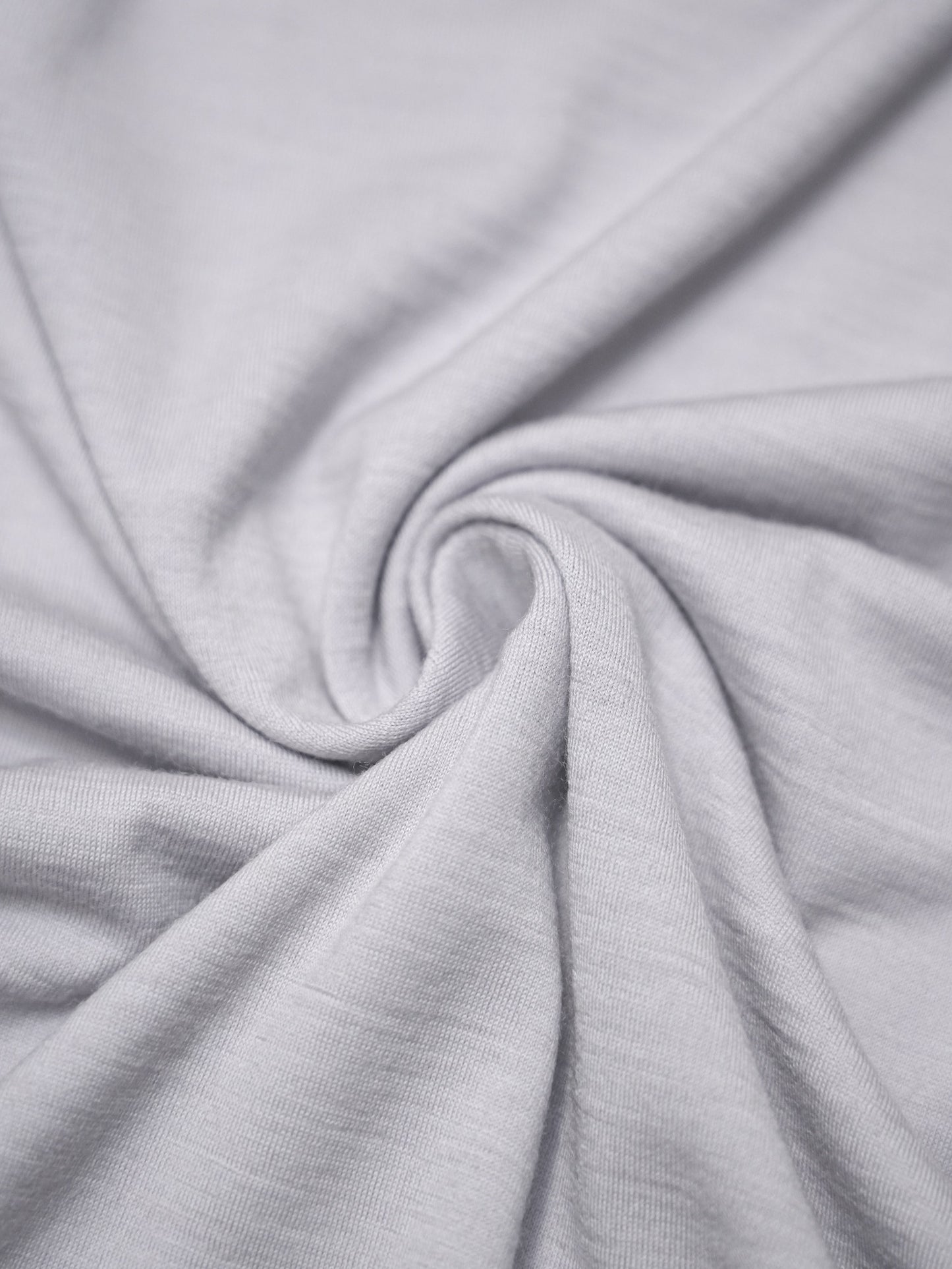 Wool Oversized Tee ‐Light Grey