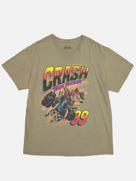 PS4 / クラッシュ・バンディクー ビデオゲーム Tシャツ Lサイズ