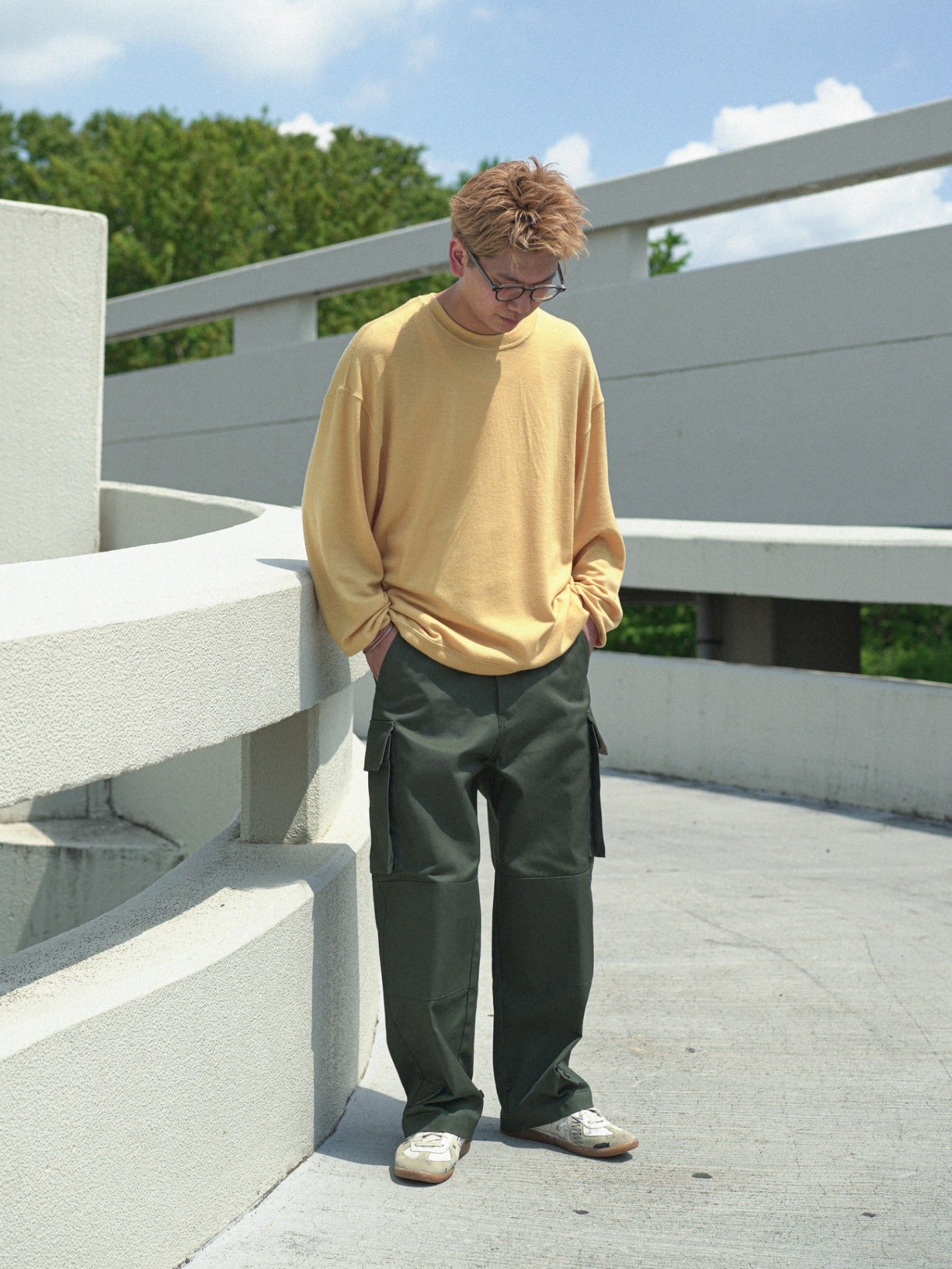 Dickies DAN別注 M47 Work Trousers - OLIVE