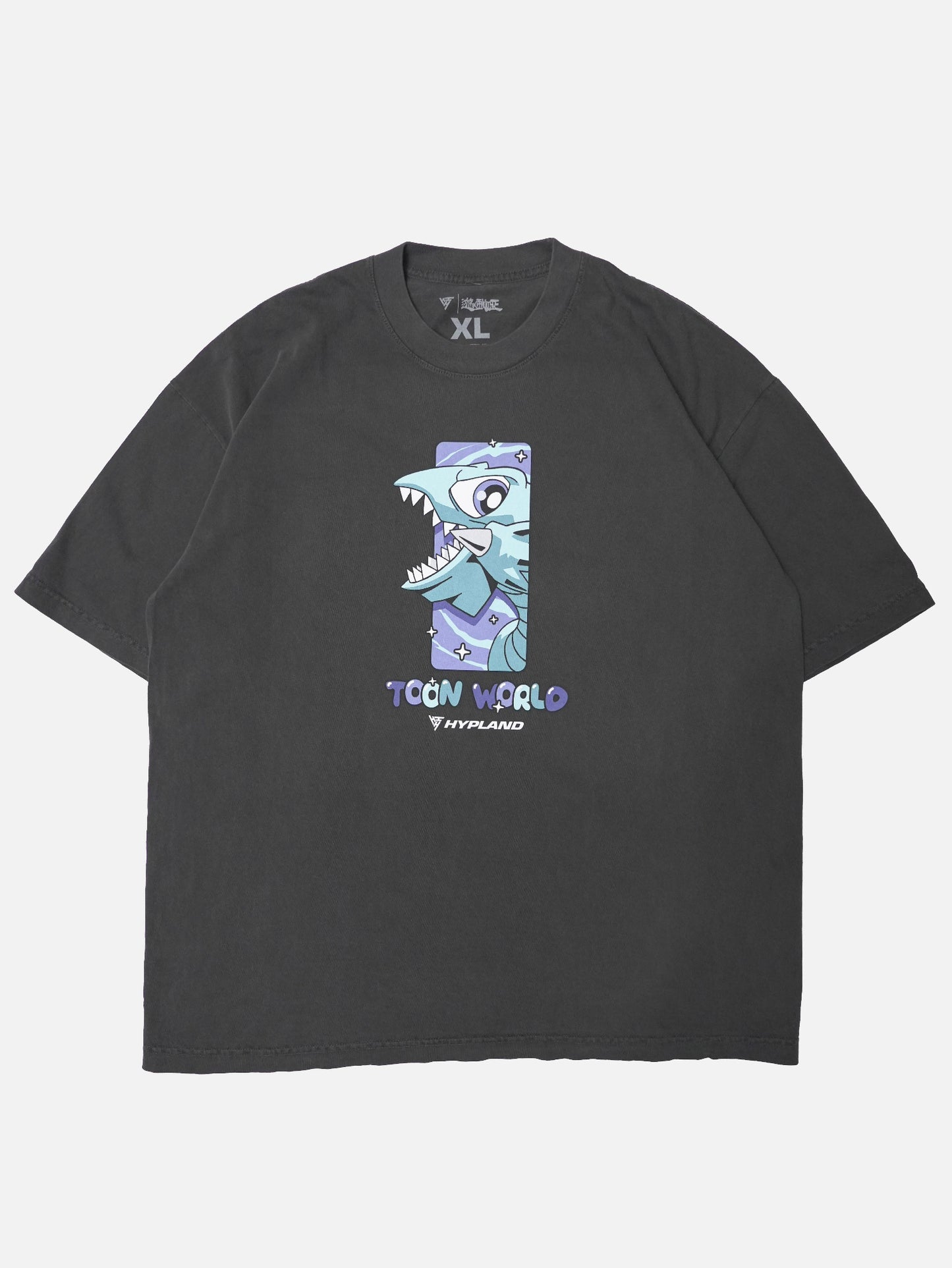 遊戯王×HYPLAND ブルーアイズ・トゥーン・ドラゴン Tシャツ XLサイズ