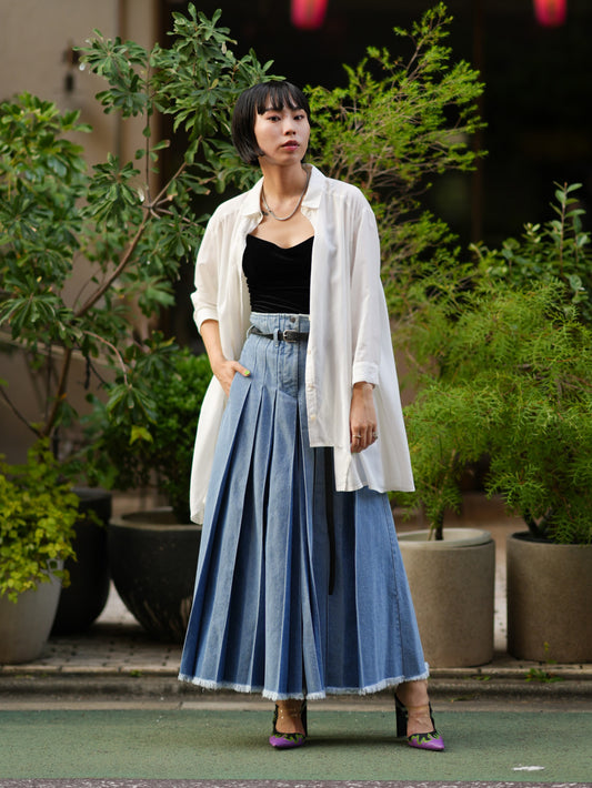 SUKEBAN DENIM-Ice Blue-